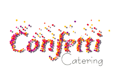 Confetti Catering logo design