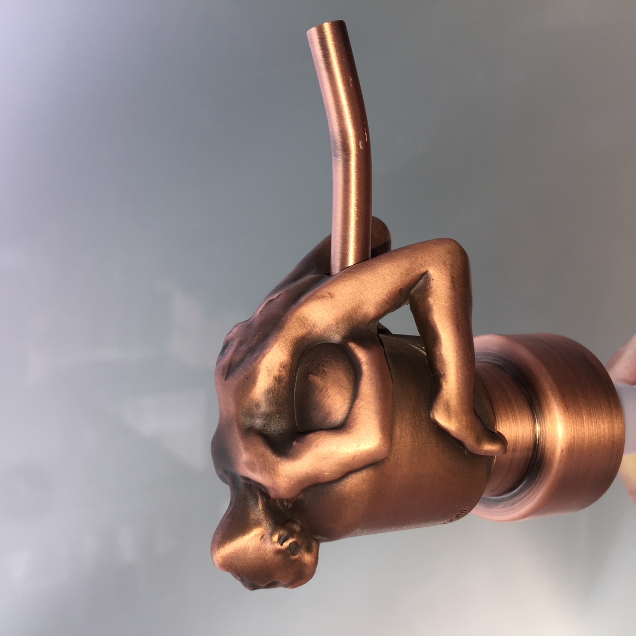 Orgasmic Man Sculptural Lotion Pump - Click Image to Close