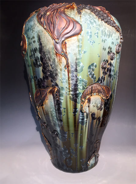 Large Sculptural Ceramic Vases